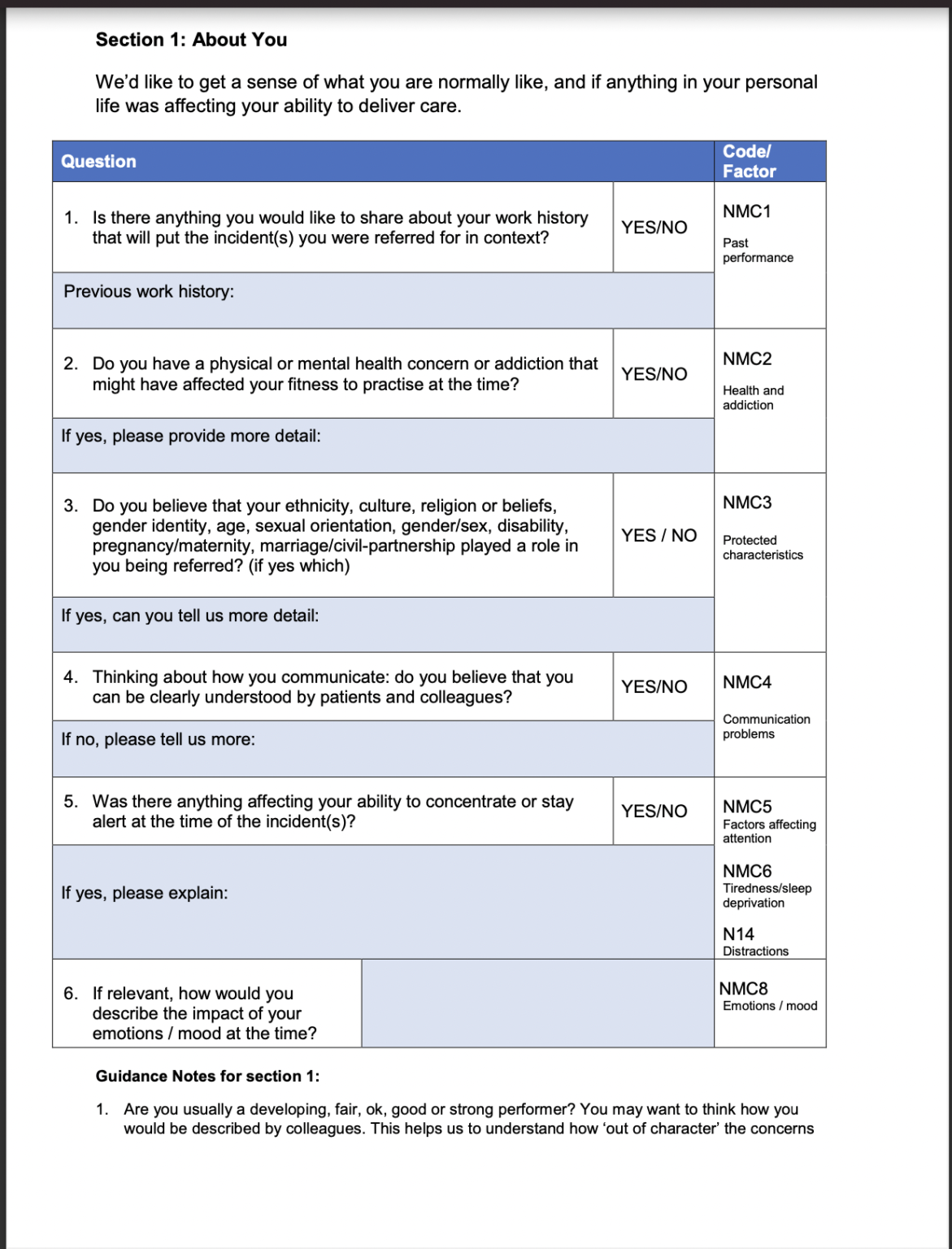 Nmc Template On Providing Context Nmcwatch 2603